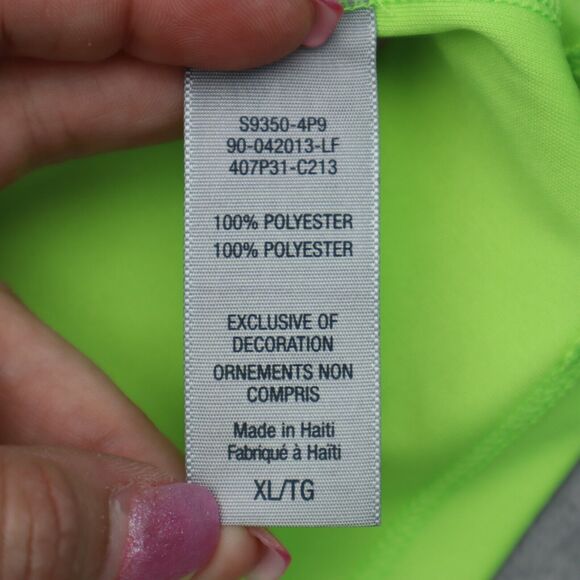 Champion Shirt Womens XL Extra Green Tank Top Sleeveless Workout Flowy Run Gym - Picture 7 of 15